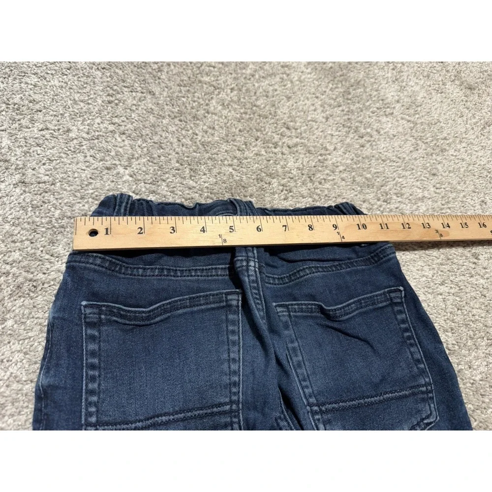 Lot of 3 Youth Boy's  Skinny Cat & Jack, Old Navy Boot Cut LEE MVP Jeans Size 10